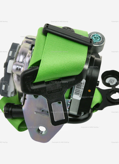17-24 Porsche Boxster 718 Cayman Safety Belt Left Lizard Green # 981-803-033-02-M6B