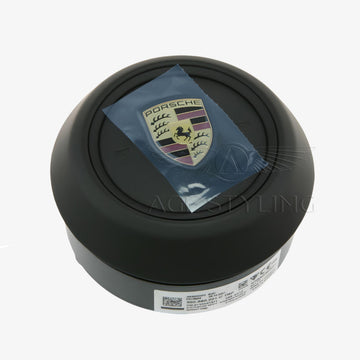 20-25 Porsche 911 992 Driver Airbag Black Leather # 992-880-201-C-TRP