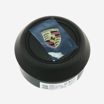 20-25 Porsche 911 Driver Airbag Black Leather # 992-880-201-H-TRP