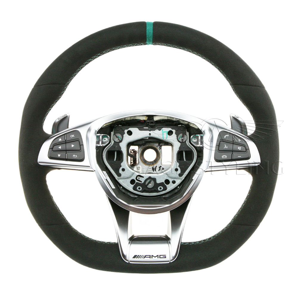 16-19 Mercedes-Benz A45 AMG Petronas 2015 World Champion Edition Steering Wheel # 166-460-59-00-5F18