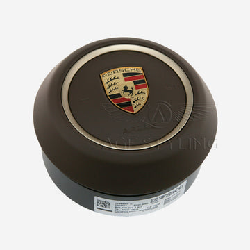 20-24 Porsche Taycan Driver Airbag Truffle Brown Neodyme # 9J1-880-201-J-IH7