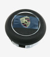 19-22 Porsche Cayenne Driver Airbag Black Leather # 9Y0-880-201-Q-A34