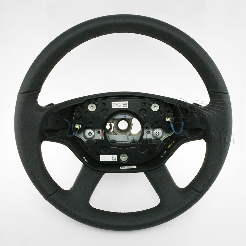 09-10 Mercedes-Benz CL550 CL600 CL63 AMG CL65 AMG Leather Steering Wheel # 221-460-28-03-9E84