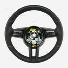 Porsche Taycan Lenkrad, schwarzes Leder, Baujahr 2020–2024, Teilenummer: 9J1-419-091-B-IA6