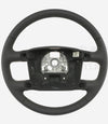 04-10 Volkswagen Touareg Phaeton Steering Wheel Grey Leather # 7L6-419-091-S-7B4