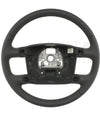 04-10 Volkswagen Touareg Phaeton Steering Wheel Gray Leather # 7L6-419-091-S-7B4