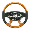 Mercedes-Benz CL550 CL600 CL63 CL65 Poplar Wood Steering Wheel # 221-460-35-03-9E38
