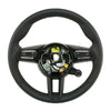 20-23 Porsche Taycan Steering Wheel Black Leather # 9J1-419-091-CP-IA6