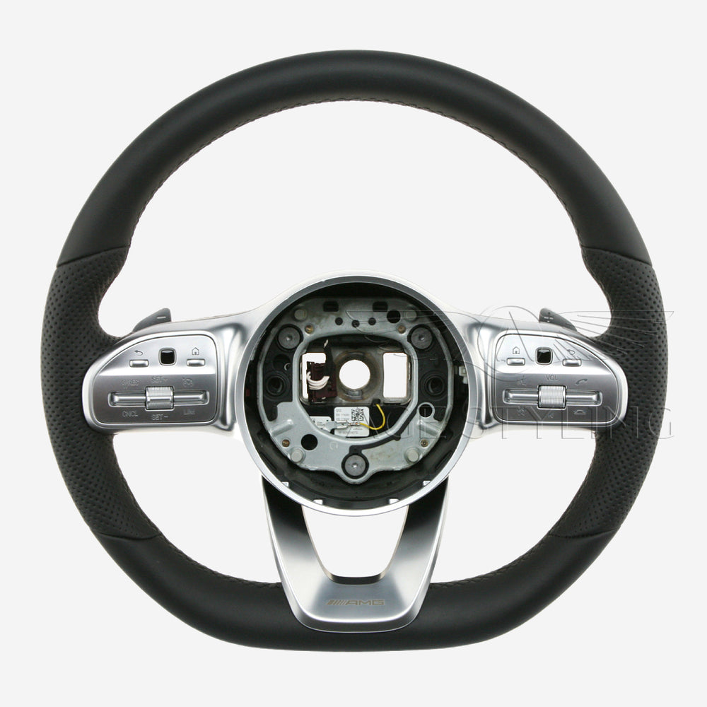 20-23 Mercedes-Benz GLE350 GLE450 GLE580 Flat Bottom AMG Package Steering Wheel # 000-460-71-02-9E38