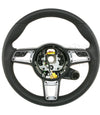 16-19 Porsche 911 Cayman Boxster Steering Wheel w Chrono # 9P1-419-091-FB-A34