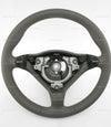 00-05 Porsche 911 Boxster Steering Wheel Grey Leather # 996-347-804-64-C60