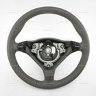 Porsche 911 Boxster Lenkrad (Baujahre 2000–2005), graues Leder, Teilenummer: 996-347-804-64-C60