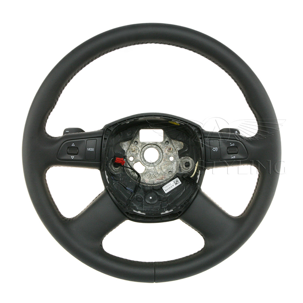 04-11 Audi A6 S6 A8 S8 Heated Steering Wheel w DSG Gear Shift Paddles # 4F0-419-091-BC-1KT