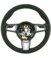 17-23 Porsche Cayman 718 Boxster GT Style Suede Steering Wheel # 9P1-419-091-FA-2W0