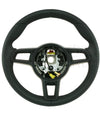 17-19 Porsche GT2 RS GT3 RS Black Leather Steering Wheel # 9P1-419-091-GG-A34