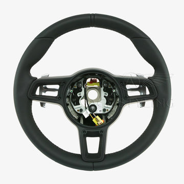 17-19 Porsche GT2 RS GT3 RS PDK Steering Wheel Black Leather # 9P1-419-091-MQ-A34