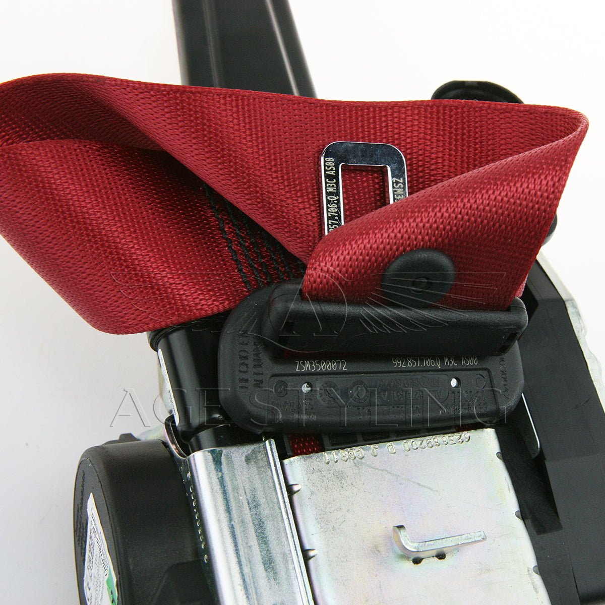 cybex porsche 20-24 Porsche 911 992 Safety Belt Right Carmine Red # 992-857-706-Q-M3