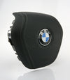 19-23 BMW X5 X6 X7 Driver Airbag Black Leather # 32-30-6-872-263