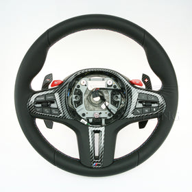 18-23 BMW M5 M8 X5 X6 M-Sport Steering Wheel with M1 M2 Mode Switches # 32-30-8-094-391