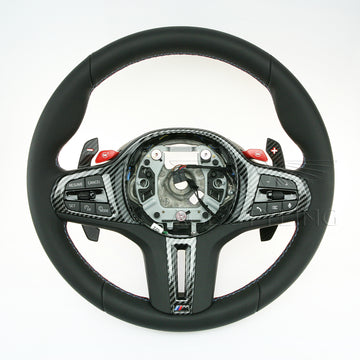 18-23 BMW M5 M8 X5 X6 M-Sport Steering Wheel with M1 M2 Mode Switches # 32-30-8-094-391