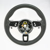 19-22 Porsche Cayenne PDK Multimedia Grey Leather Heated Steering Wheel # 9Y0-419-091-AN-OU6