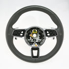19-22 Porsche Cayenne PDK Multimedia Graues Leder Beheizbares Lenkrad # 9Y0-419-091-AN-OU6