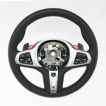 18-24 BMW M5 F90 M8 X5 X6 M Heated Steering Wheel w Driving Assistant # 32-30-8-094-394