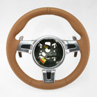 10-16 Porsche Panamera PDK Lenkrad Cognacbraun # 970-347-803-31-7T1