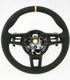 17-19 Porsche GT2 RS GT3 RS Suede Alcantara Steering Wheel # 9P1-419-091-GD-RBX