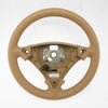 03-10 Porsche Cayenne Sand Beige Leather Steering Wheel # 7L5-419-091-AT-4P8