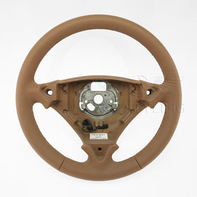 00-10 Porsche Cayenne Havana Leather Heated Steering Wheel # 7L5-419-091-AT-6Q2