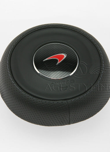 15-23 McLaren 570S 600LT 650S 675LT 720S Driver Airbag Punched Leather # 12N1056CP