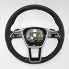 19-24 Audi A6 S6 A7 Lenkrad Schwarzes Leder # 4K0-419-091-B-INU