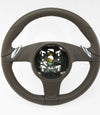11-16 Porsche Cayenne Steering Wheel Umbra Gray Leather # 7PP-419-091-CG-DE1
