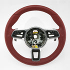 17-24 Porsche Cayman Boxster 911 Bordeauxrotes Lederlenkrad # 95B-419-091-AK-OG6