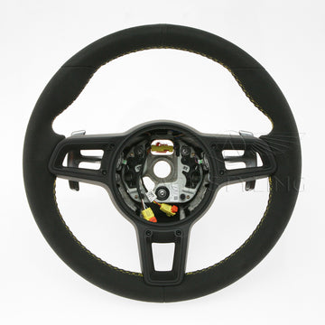 17-19 Porsche 911 GT3 Suede Alcantara Steering Wheel # 9P1-419-091-GD-RAL
