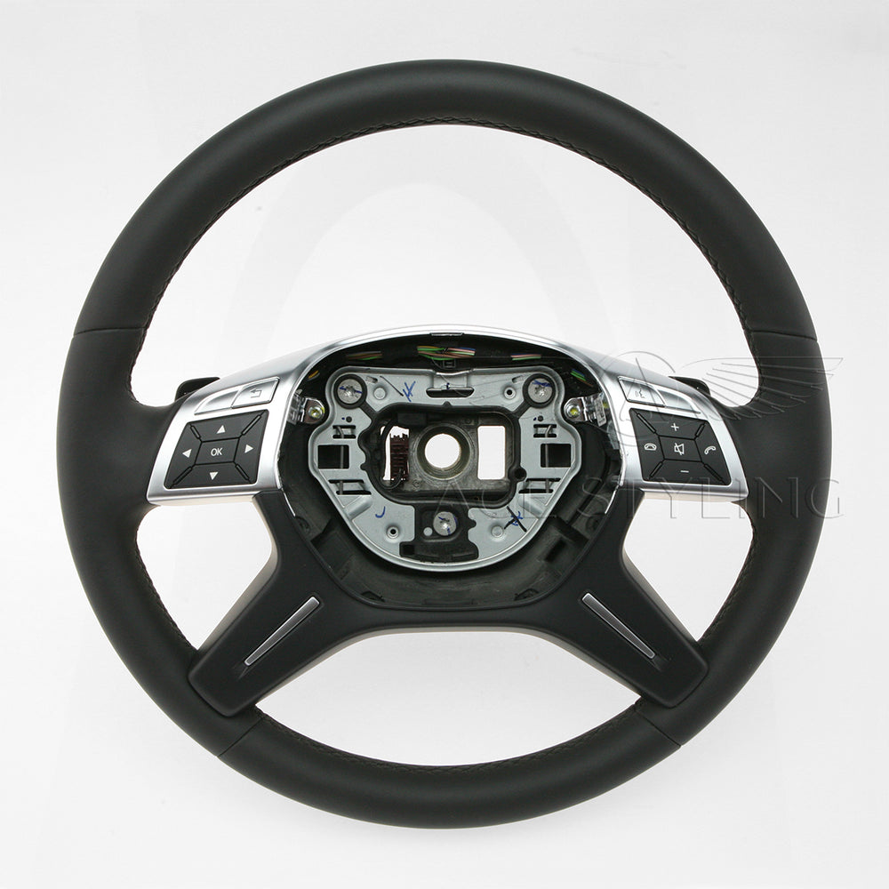 12-18 G550 G63 G65 GL350 GL450 GL550 ML250 Mercedes-Benz Steering Wheel # 166-460-89-03-9E38