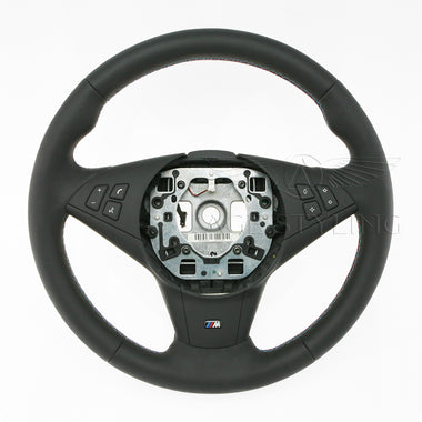 06-10 BMW M5 E60 M6 E63 Steering Wheel Manual Transmission # 32-34-2-283-933