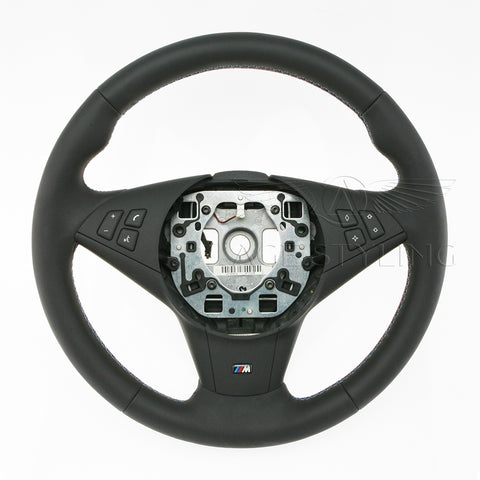 06-10 BMW M5 E60 M6 E63 Steering Wheel Manual Transmission # 32-34-2-283-933