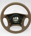 00-03 Mercedes-Benz CLK320 CLK 430 E32 E430 E55 Steering Wheel Java Leather # 210-460-02-03-8H84