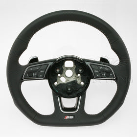 18-23 Audi RS5 Flat Bottom Steering Wheel # 8W0-419-091-EE-NOQ