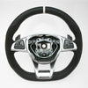 17-19 Mercedes-Benz E300 E400 E43 E63 AMG Flat Bottom Steering Wheel # 213-460-46-00-1B81