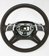 10-16 Mercedes-Benz E250 E350 E550 E63 Brown Leather Steering Wheel # 246-460-55-03-8R01