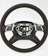 10-16 Mercedes-Benz E250 E350 E550 E63 Brown Leather Steering Wheel # 246-460-58-03-8R01