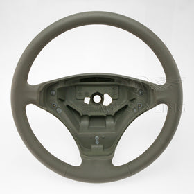 02-05 Mercedes-Benz C230 Dolomite Gray Leather Steering Wheel # 203-460-12-03-8H83