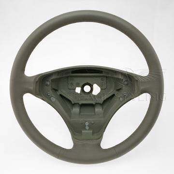 02-05 Mercedes-Benz C230 Dolomite Gray Leather Steering Wheel # 203-460-12-03-8H83