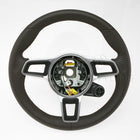 17-24 Porsche Cayman Boxster 911 Steering Wheel Espresso Brown # 9P1-419-091-DT-6H6
