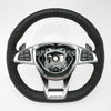 15-18 Mercedes-Benz C300 C350e C400 C43 C63 AMG Flat Bottom Steering Wheel # 205-460-26-03-9E38