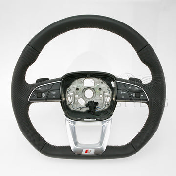 20-22 Audi Q5 S-Line Flat Bottom Steering Wheel # 80A-419-091-BS-JAH