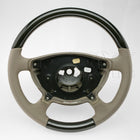 03-07 Mercedes-Benz E320 E550 E63 Lenkrad Vogelaugenahorn, Steinbeige Leder # 211-460-05-03-8J09